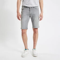 Bermuda Denim En Coton Recyclé