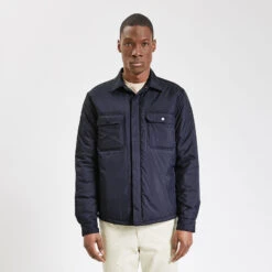 Surchemise Matelassée Unie 14 Surchemise Matelassée Unie -Jules 1000617 11247 V2