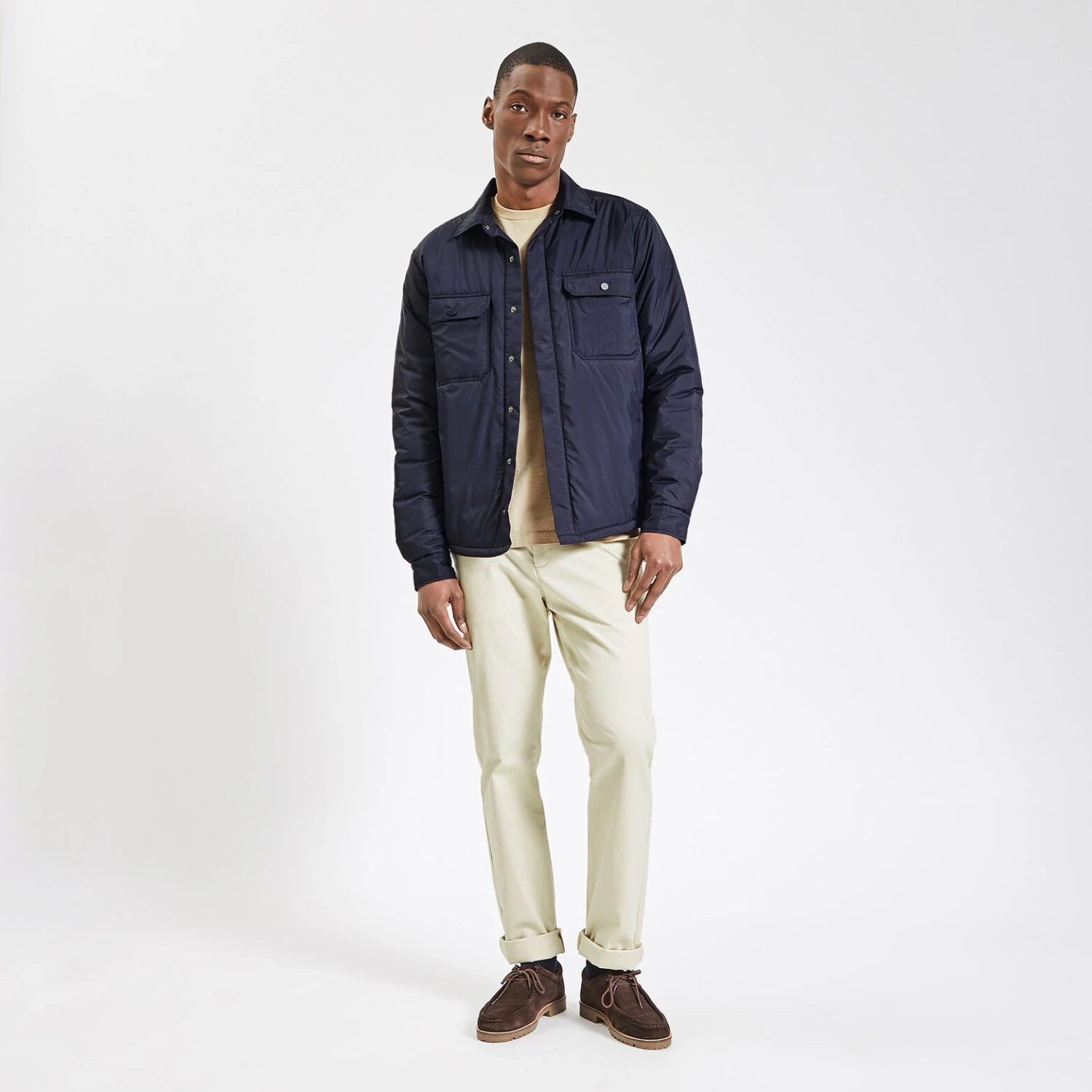 Surchemise Matelassée Unie 2 Surchemise Matelassée Unie – Image 2