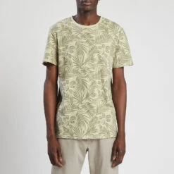 Tee Shirt Coton Lin Imprimé -Jules 1000650 10503 V2