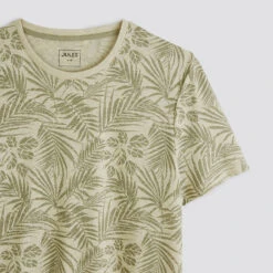 Tee Shirt Coton Lin Imprimé -Jules 1000650 10503 V8