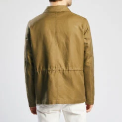 Parka Courte Saharienne En Coton Lin -Jules 1001053 10445 V3