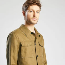 Parka Courte Saharienne En Coton Lin -Jules 1001053 10445 V4