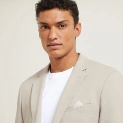 Veste Slim Maille Piquée