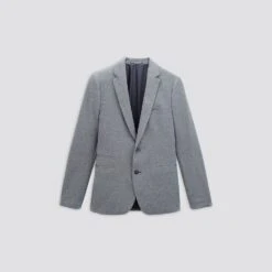 Veste Slim Maille Avec Coudières 14 Veste Slim Maille Avec Coudières -Jules 1001227 11247 V11