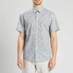 Chemisette Micro Imprimé Coton -Jules 1001392 11247 V2