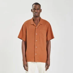 Chemisette Regular Unie Gaze De Coton -Jules 1001397 13414 V2