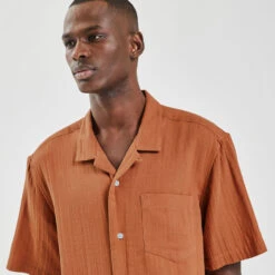 Chemisette Regular Unie Gaze De Coton -Jules 1001397 13414 V4