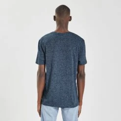 Tee Shirt Matière Fantaisie Poche Contrastée 14 Tee Shirt Matière Fantaisie Poche Contrastée -Jules 1001564 11845 V3