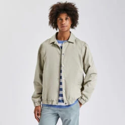 Blouson Coton Col Chemise