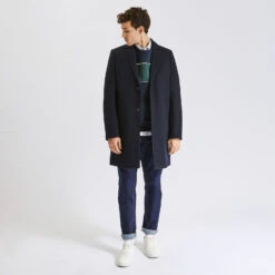 Chemise Slim Sans Repassage Imprimé Micro Géo Coto 13 Chemise Slim Sans Repassage Imprimé Micro Géo Coto -Jules 1001842 10019 V6