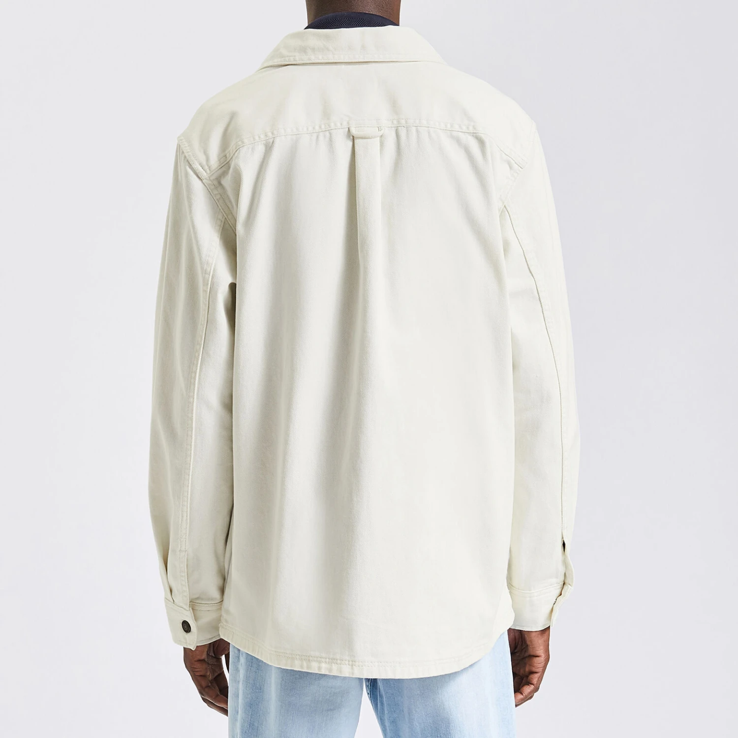 Surchemise Regular Unie Coton Recyclé 6 Surchemise Regular Unie Coton Recyclé – Image 6