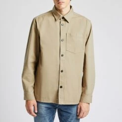 Surchemise Regular Unie Coton Recyclé -Jules 1001872 10401 V2