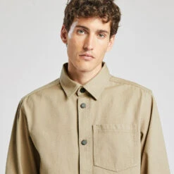 Surchemise Regular Unie Coton Recyclé -Jules 1001872 10401 V4