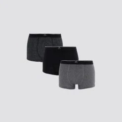 Lot De 3 Boxers Fantaisie Coton Issu De L'agri. Bi