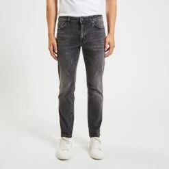 Jean Straight 4 Longueurs En Coton Recyclé