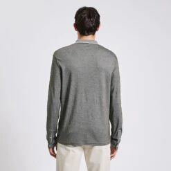 Polo Manches Longues Bi-couleur 15 Polo Manches Longues Bi-couleur -Jules 1001962 18424 V3