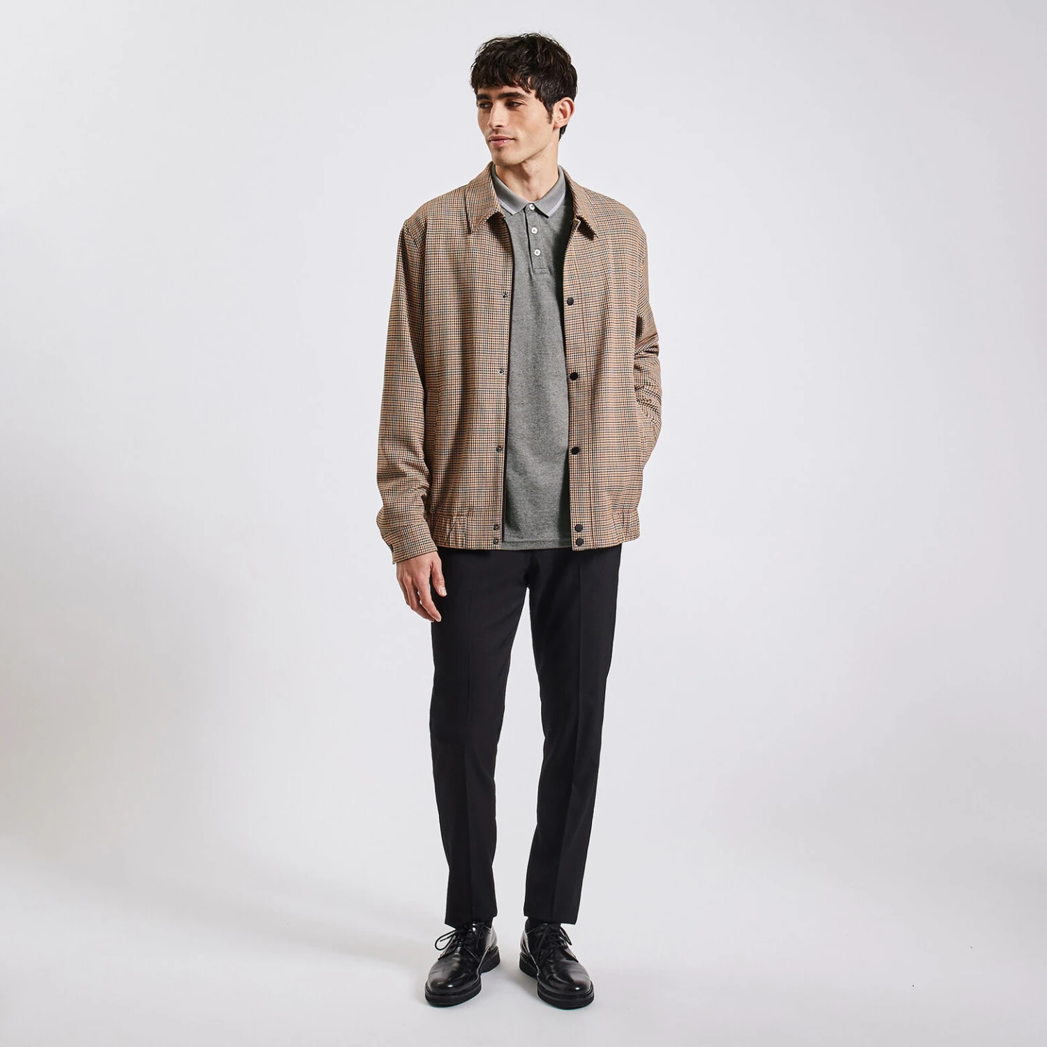 Polo Manches Longues Bi-couleur 2 Polo Manches Longues Bi-couleur – Image 2