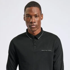 Polo à Manches Longues Uni -Jules 1001967 18000 V4