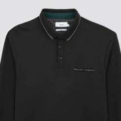 Polo à Manches Longues Uni -Jules 1001967 18000 V8