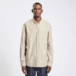 Chemise Regular Oxford Rayures Coton 14 Chemise Regular Oxford Rayures Coton -Jules 1002009 10029 V2