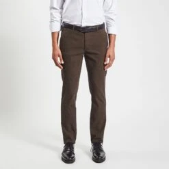 Pantalon Slim Chino Reliéfé