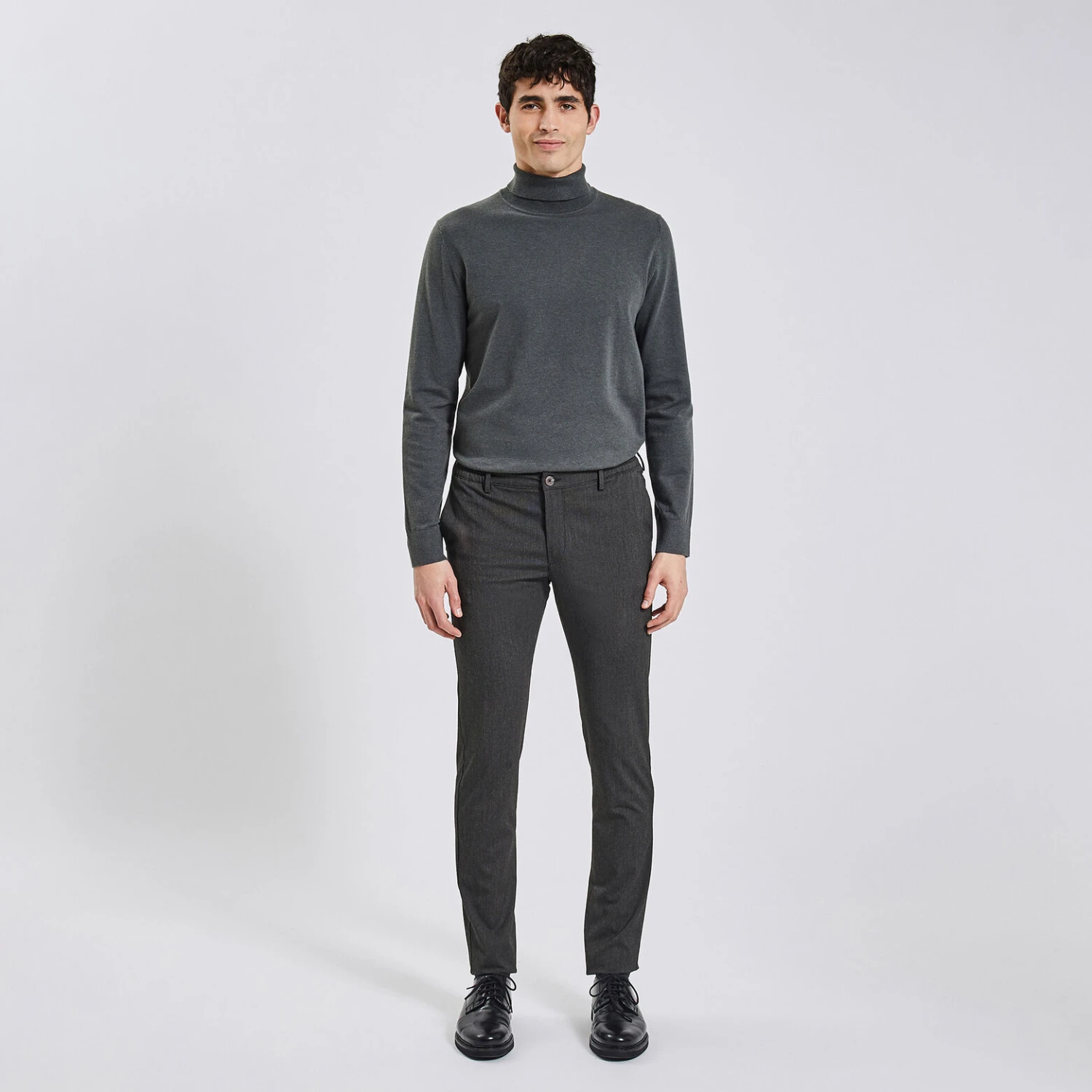 Pantalon Chino Jogger Effet Rayure 5 Pantalon Chino Jogger Effet Rayure – Image 5