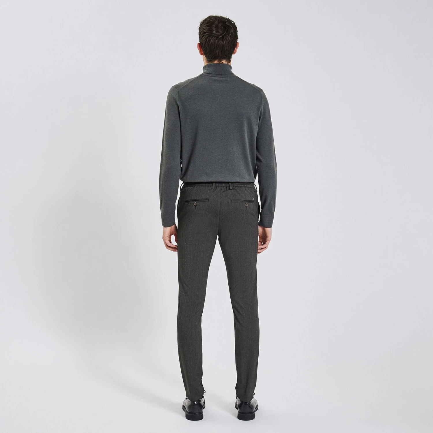 Pantalon Chino Jogger Effet Rayure 6 Pantalon Chino Jogger Effet Rayure – Image 6