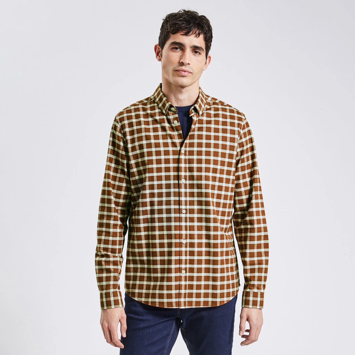 Chemise Slim Carreaux Coton 1 Chemise Slim Carreaux Coton