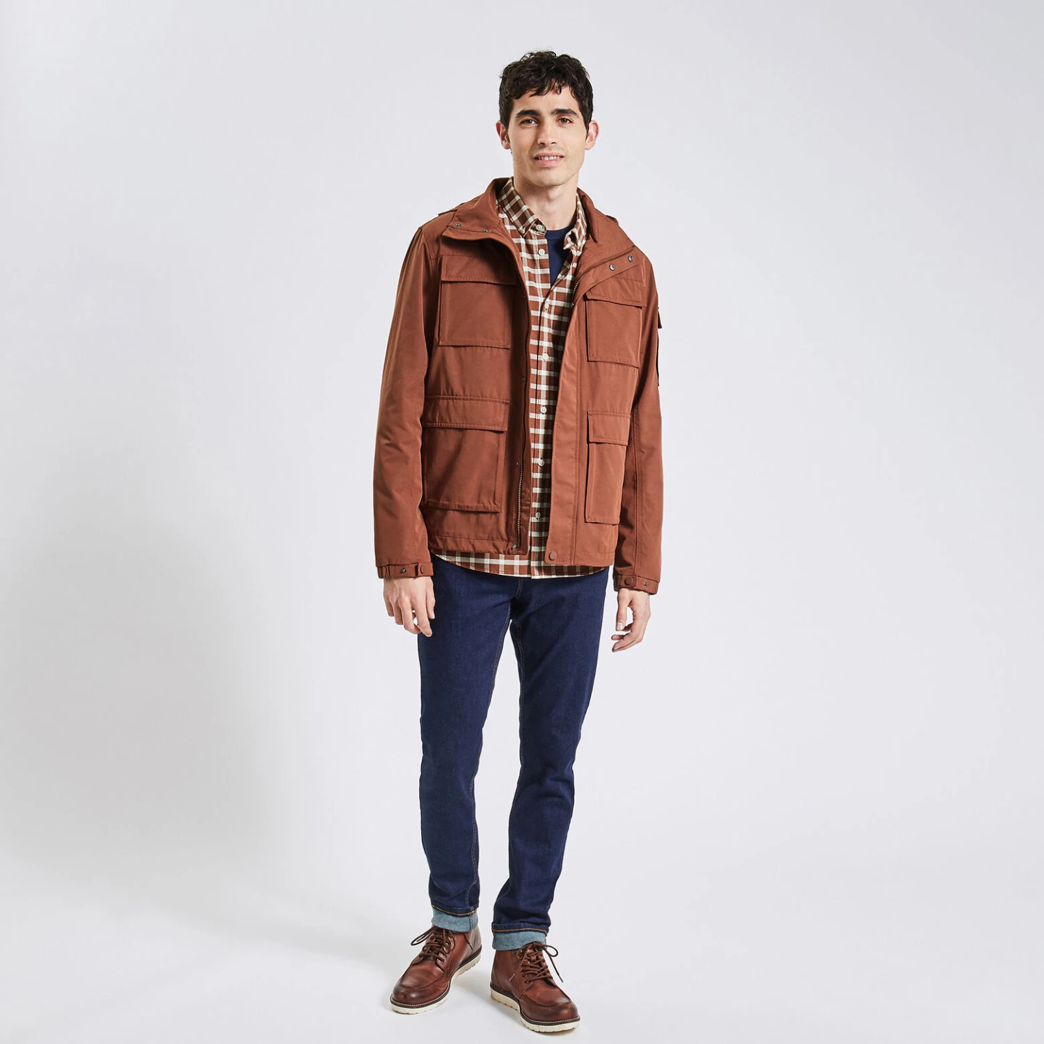 Chemise Slim Carreaux Coton 4 Chemise Slim Carreaux Coton – Image 4