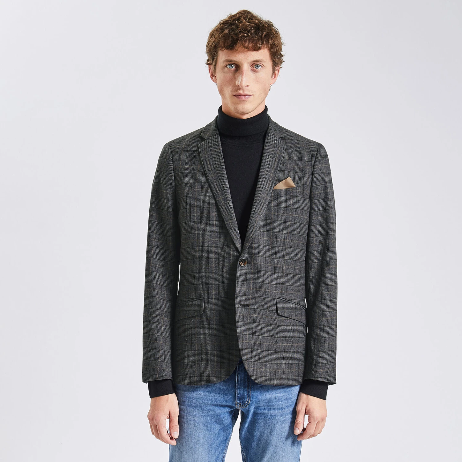 Veste Slim Carreaux Prince De Galles 5 Veste Slim Carreaux Prince De Galles – Image 5