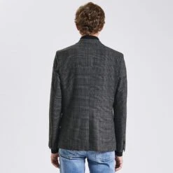 Veste Slim Carreaux Prince De Galles 15 Veste Slim Carreaux Prince De Galles -Jules 1002209 19900 V3