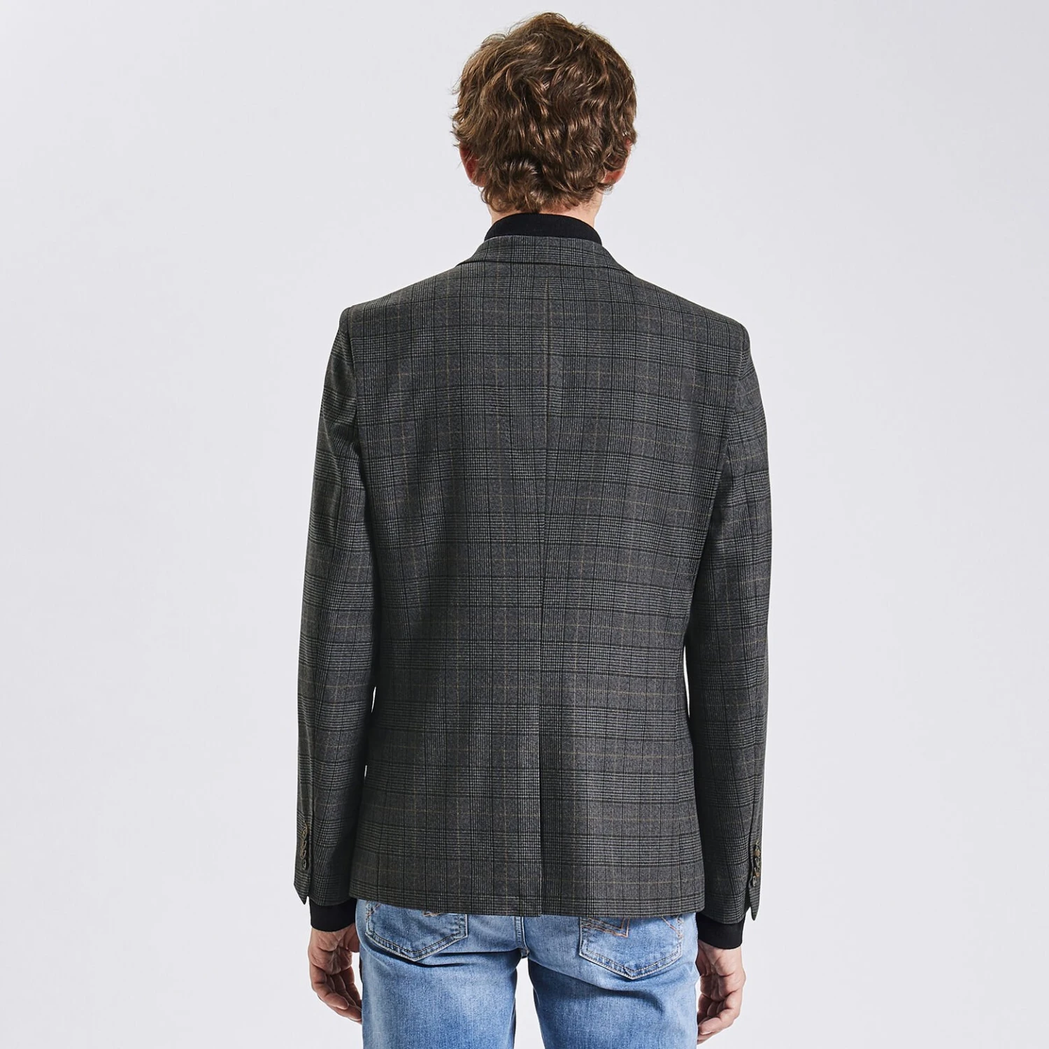 Veste Slim Carreaux Prince De Galles 6 Veste Slim Carreaux Prince De Galles – Image 6