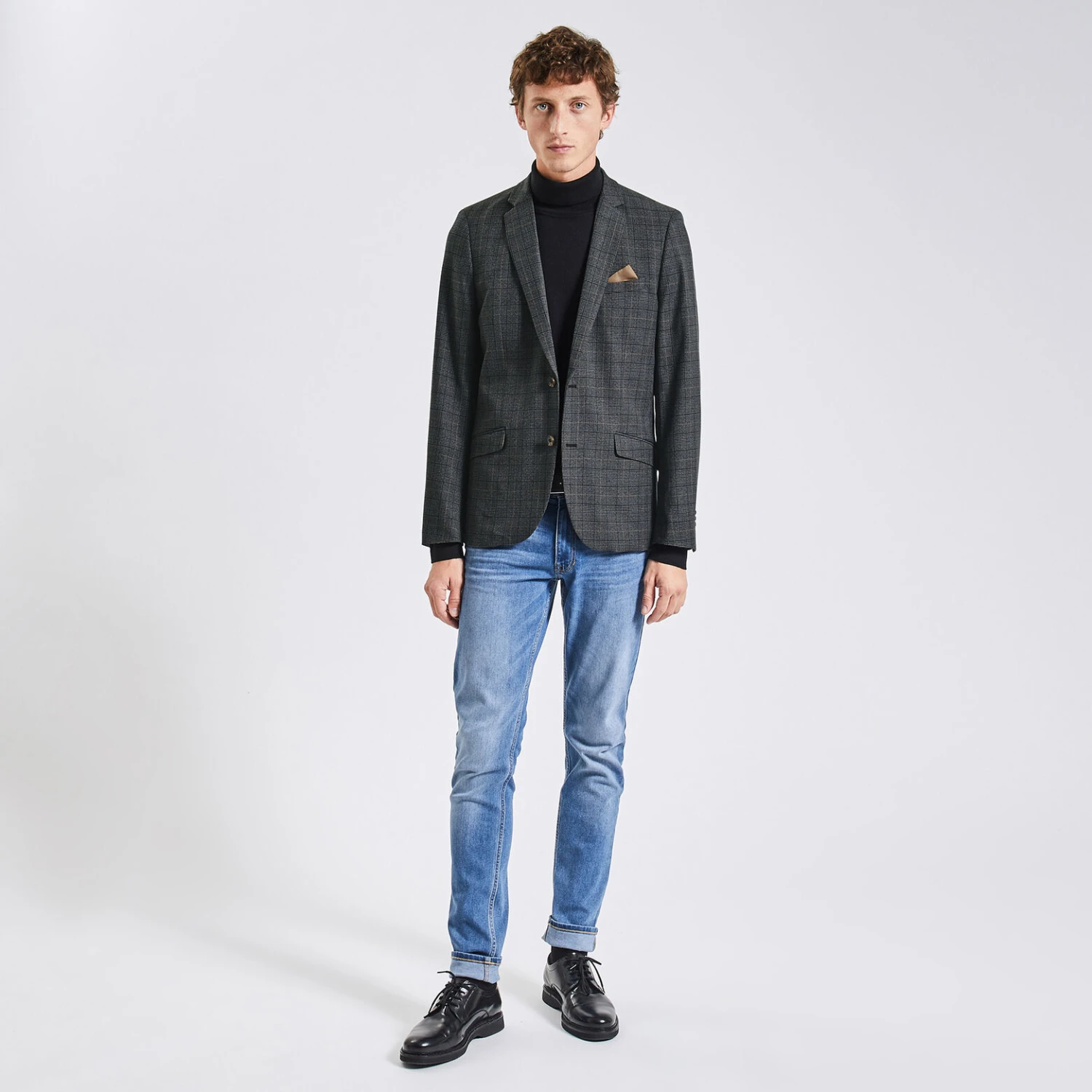 Veste Slim Carreaux Prince De Galles 2 Veste Slim Carreaux Prince De Galles – Image 2