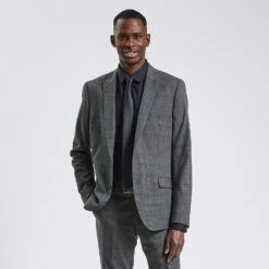 Veste De Costume Slim Prince De Galles