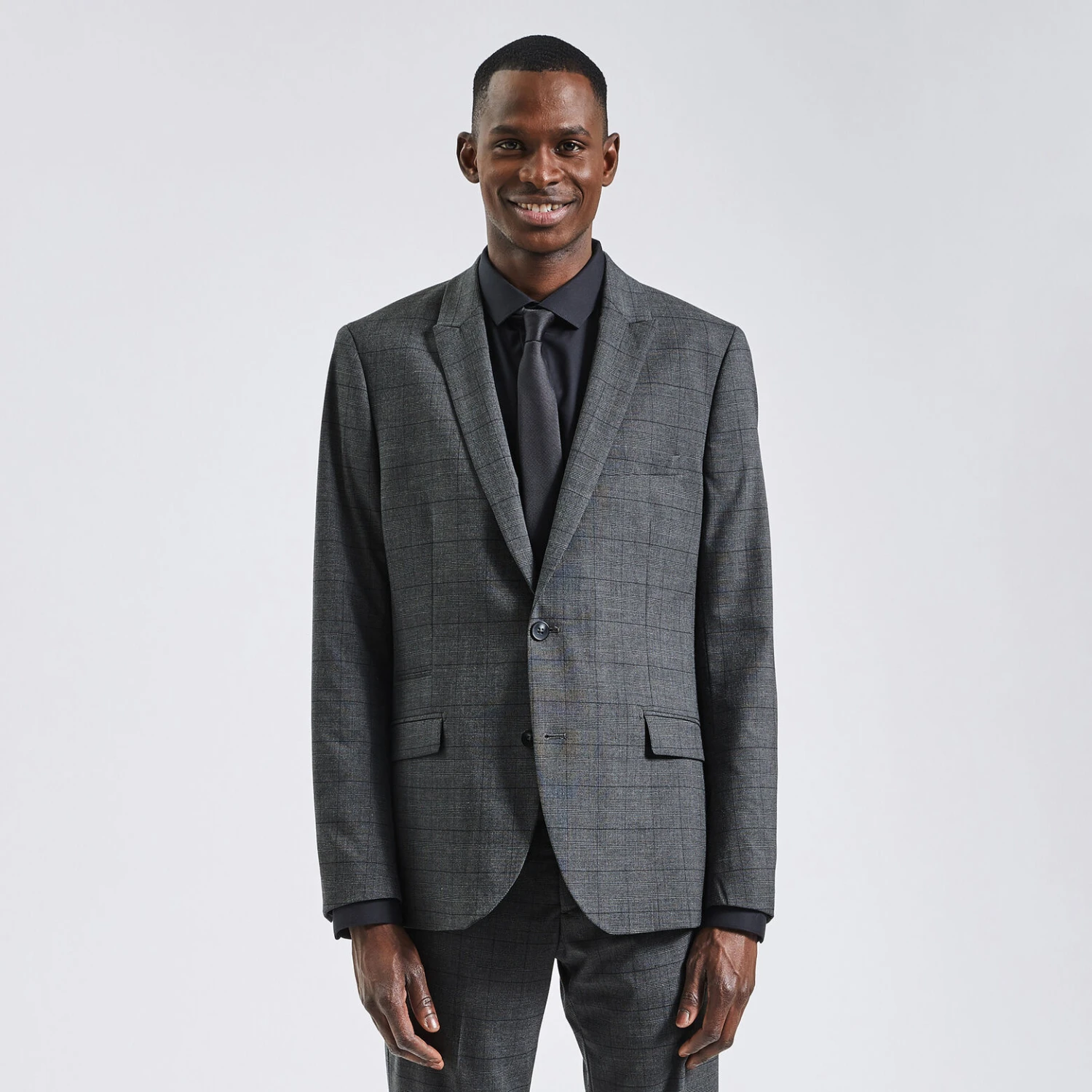 Veste De Costume Slim Prince De Galles 5 Veste De Costume Slim Prince De Galles – Image 5