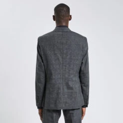 Veste De Costume Slim Prince De Galles 15 Veste De Costume Slim Prince De Galles -Jules 1002231 10503 V3