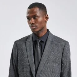 Veste De Costume Slim Prince De Galles 12 Veste De Costume Slim Prince De Galles -Jules 1002231 10503 V4