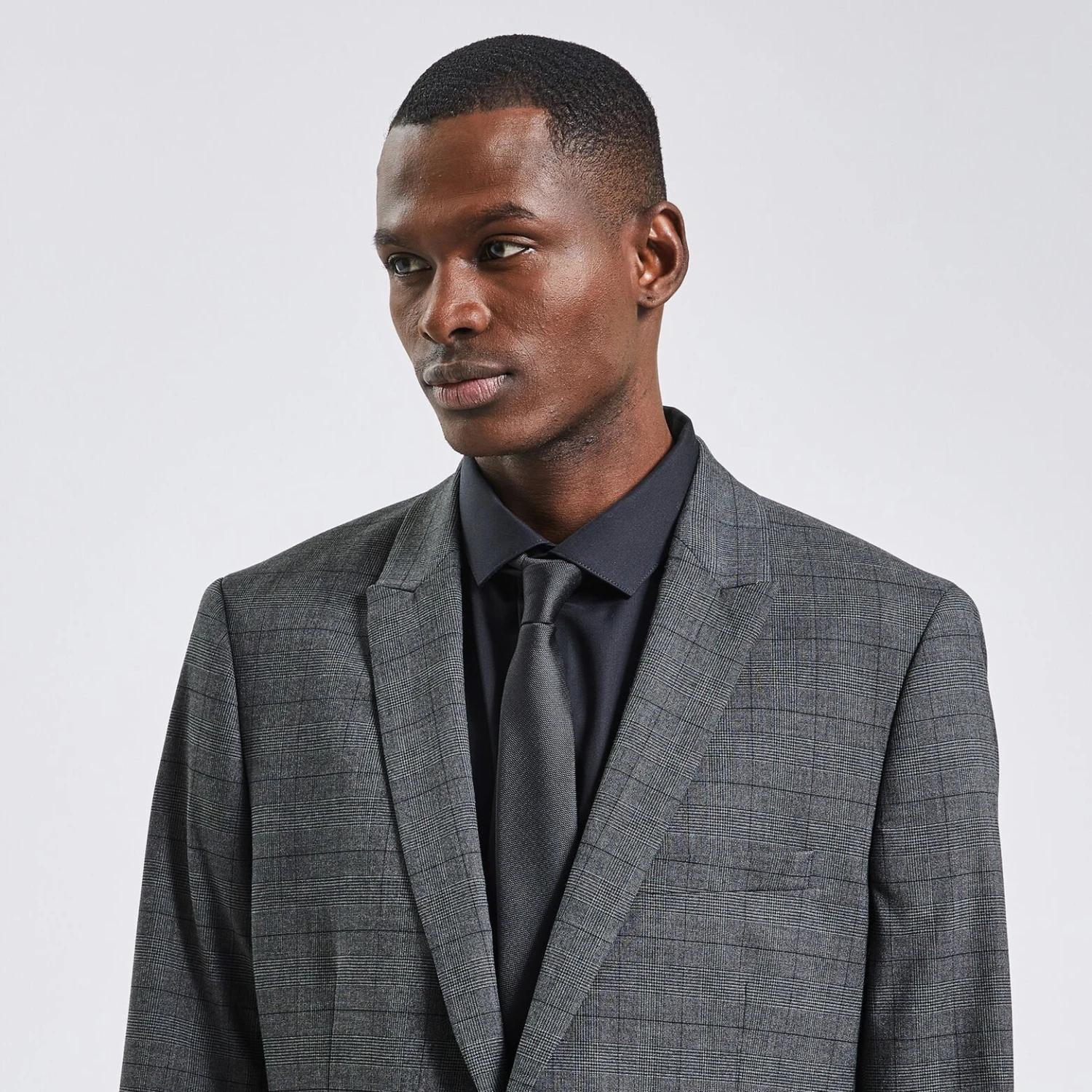 Veste De Costume Slim Prince De Galles 3 Veste De Costume Slim Prince De Galles – Image 3