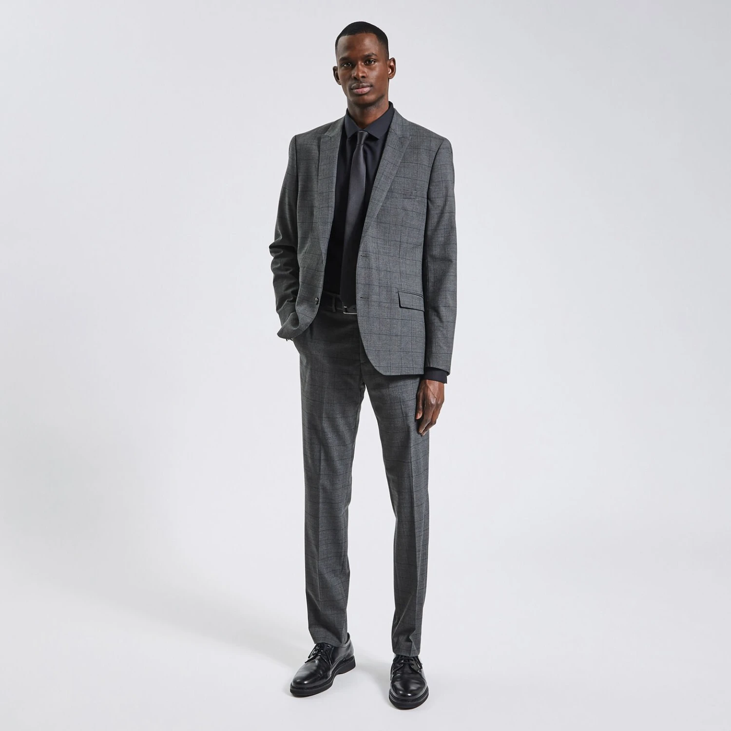 Veste De Costume Slim Prince De Galles 2 Veste De Costume Slim Prince De Galles – Image 2