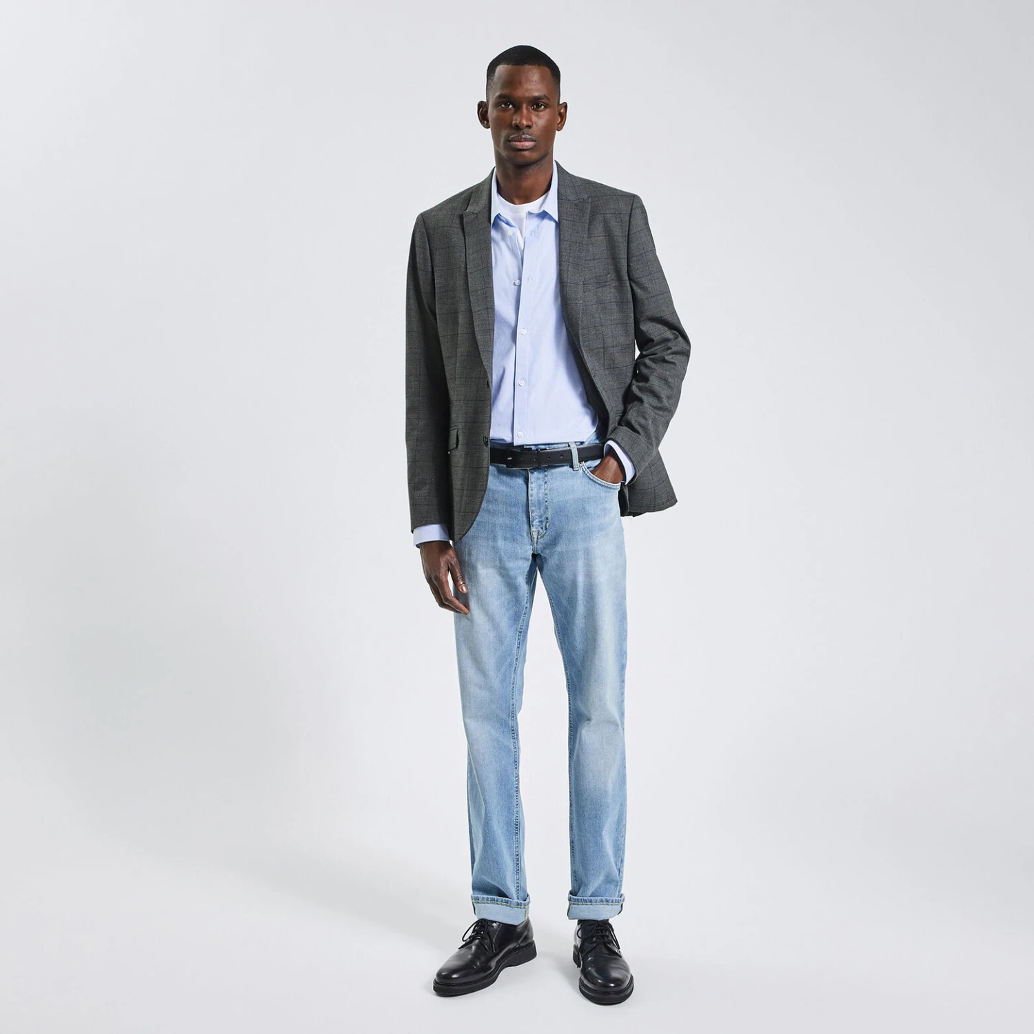 Veste De Costume Slim Prince De Galles 4 Veste De Costume Slim Prince De Galles – Image 4