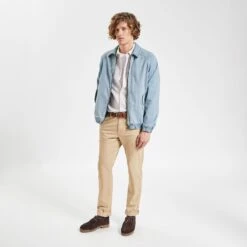 Veste En Jean Fermeture Zippée 13 Veste En Jean Fermeture Zippée -Jules 1002382 11035 V6