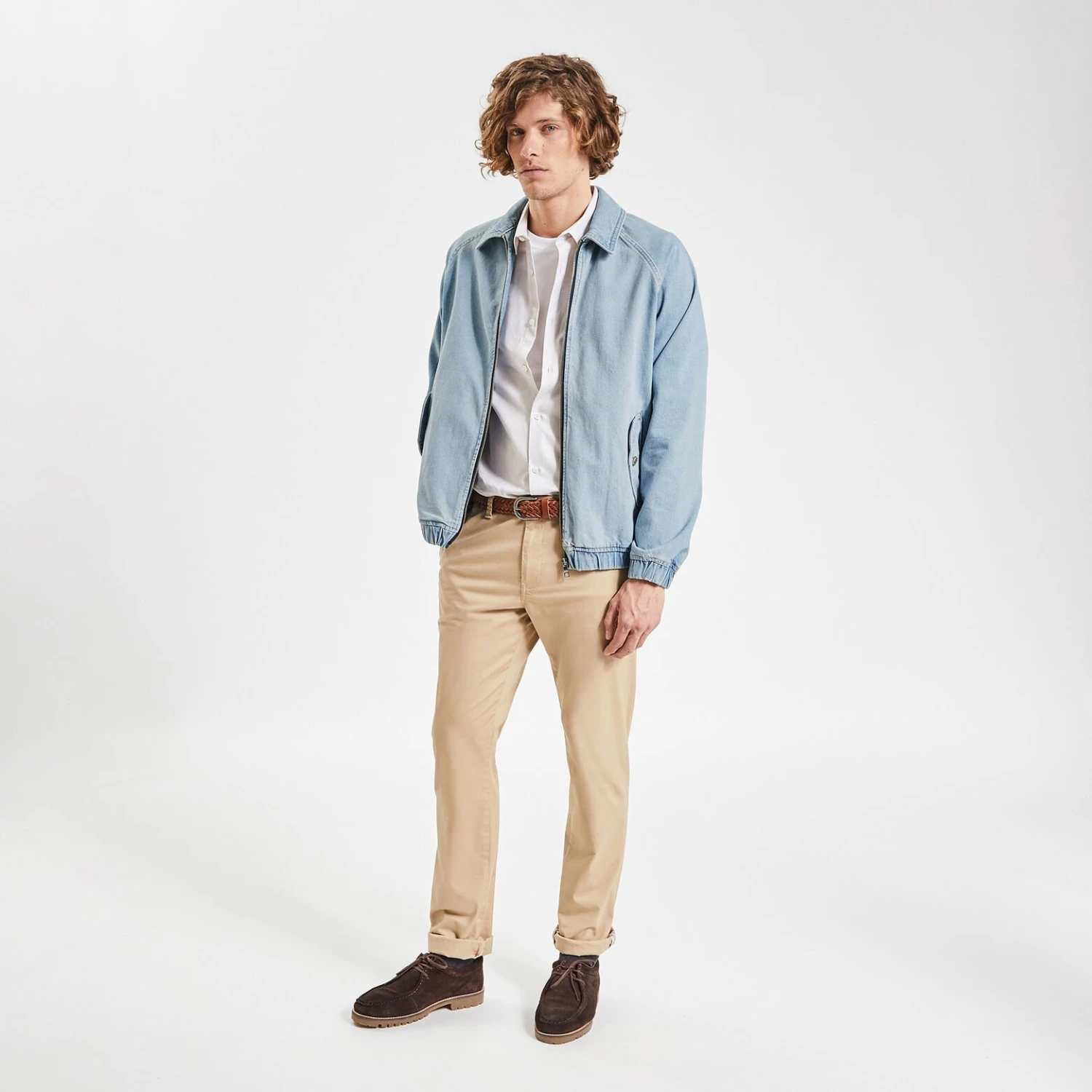 Veste En Jean Fermeture Zippée 4 Veste En Jean Fermeture Zippée – Image 4