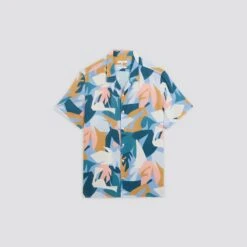 Chemisette Hawaïenne Regular Viscose Ecovero -Jules 1002394 19100 V11