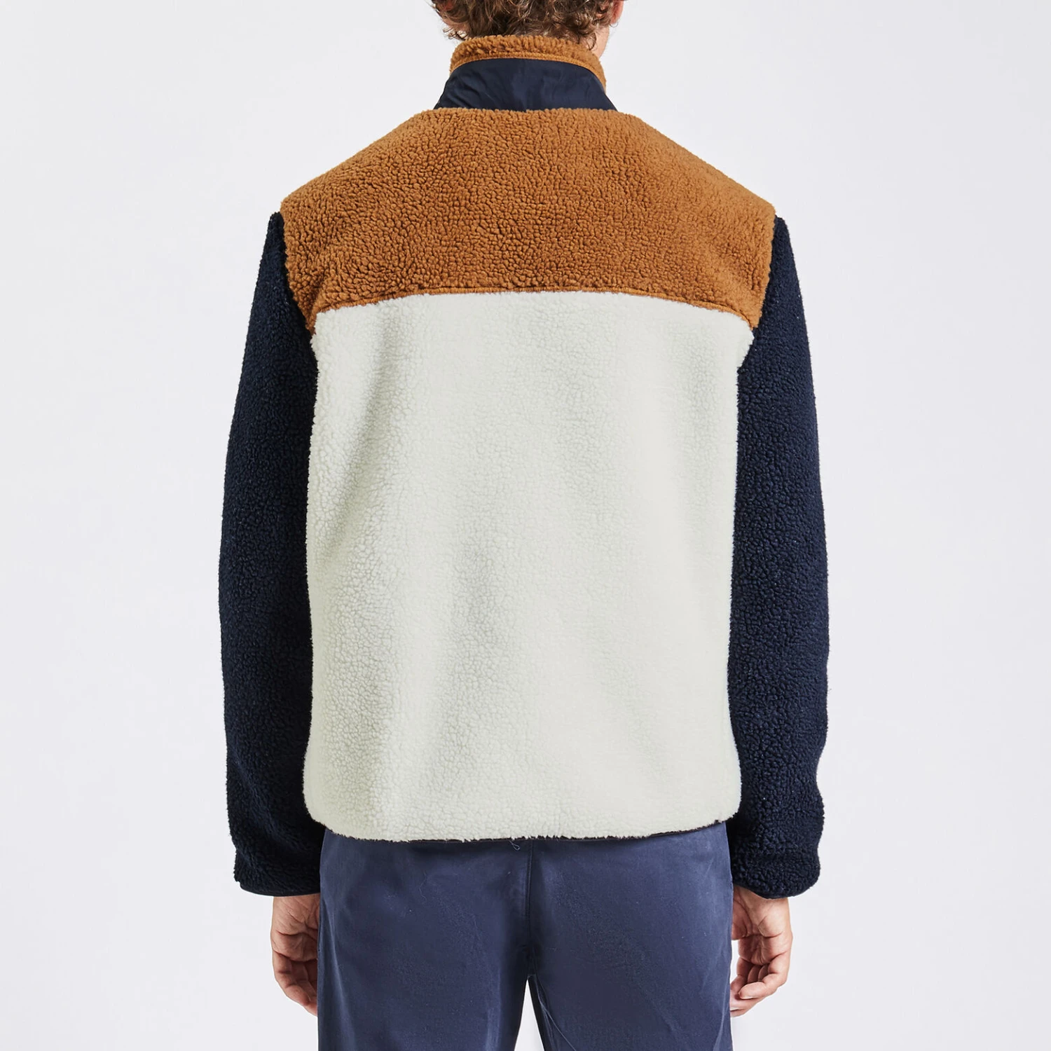 Blouson En Mouton Synthétique Col Montant 6 Blouson En Mouton Synthétique Col Montant – Image 6