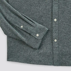 Chemise Regular Unie Flanelle Coton Recyclé -Jules 1002417 16644 V9