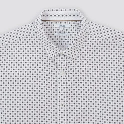 Chemise Regular Imprimé Géométrique Repassage Faci -Jules 1002461 10000 V8