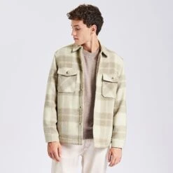 Surchemise à Carreaux Polyester Recyclé