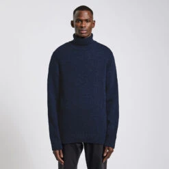 Pull Col Roulé En Laine -Jules 1002503 11304 V2