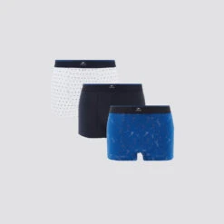 Lot De 3 Boxers à Petits Motifs Fantaisie